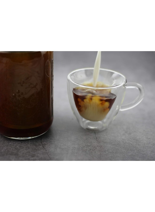 iAesthete Cold Brew Coffee Filter For Wide Mouth Mason Jar - Image 4